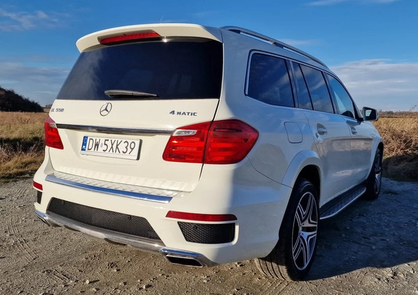 Mercedes-Benz GL cena 159900 przebieg: 167000, rok produkcji 2013 z Wrocław małe 781